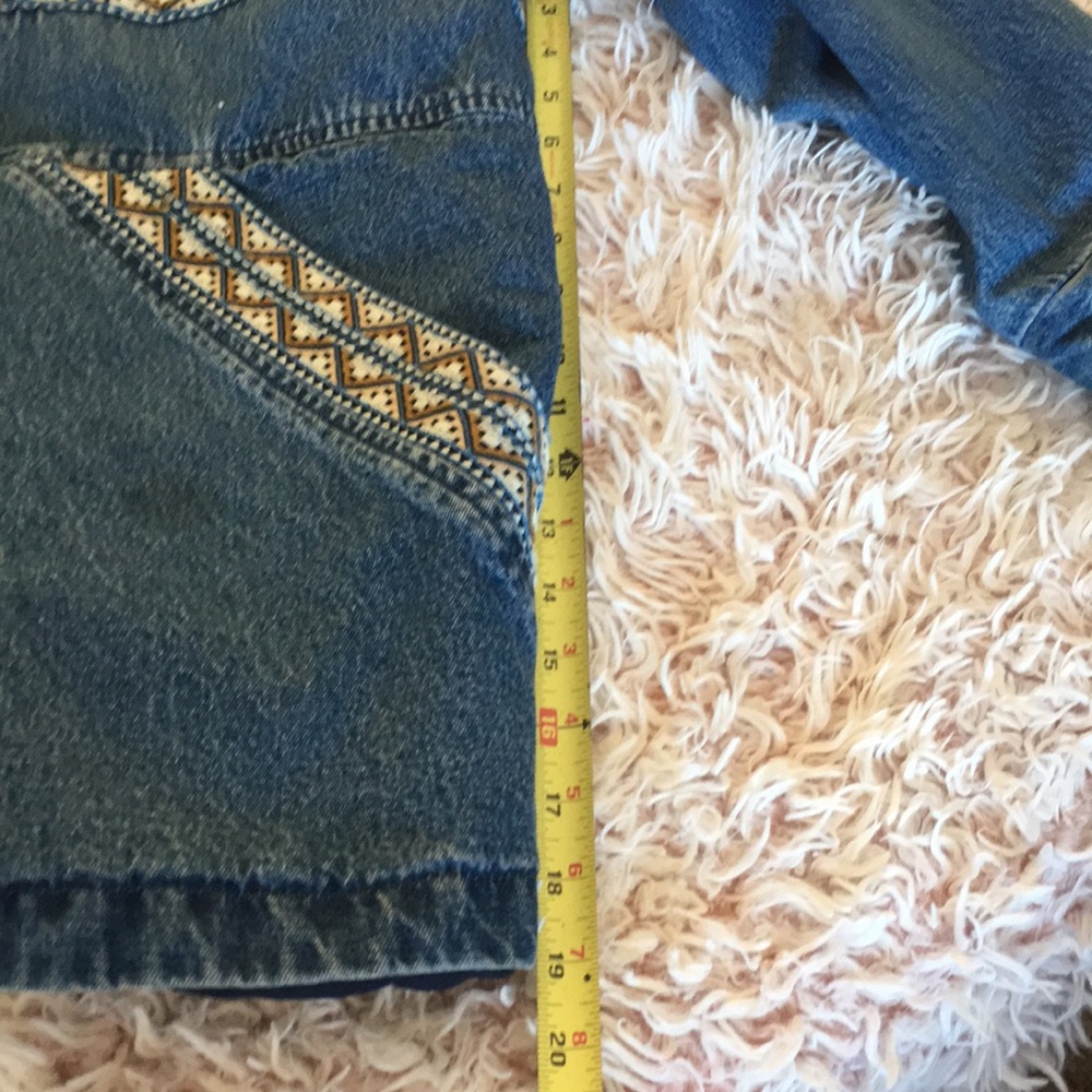 🐻VTG embellished soft denim boho jacket - Picture 13 of 16